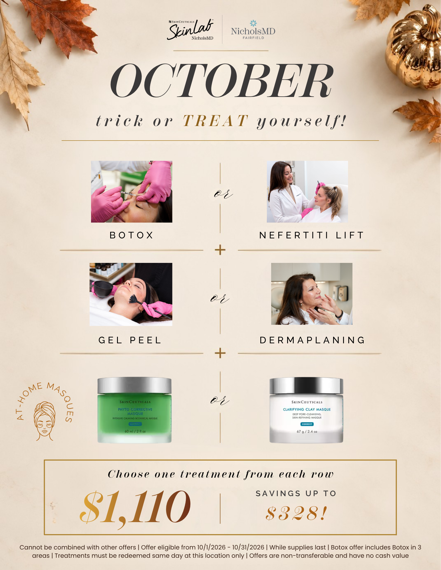 October Special - Skinlab & Fairfield