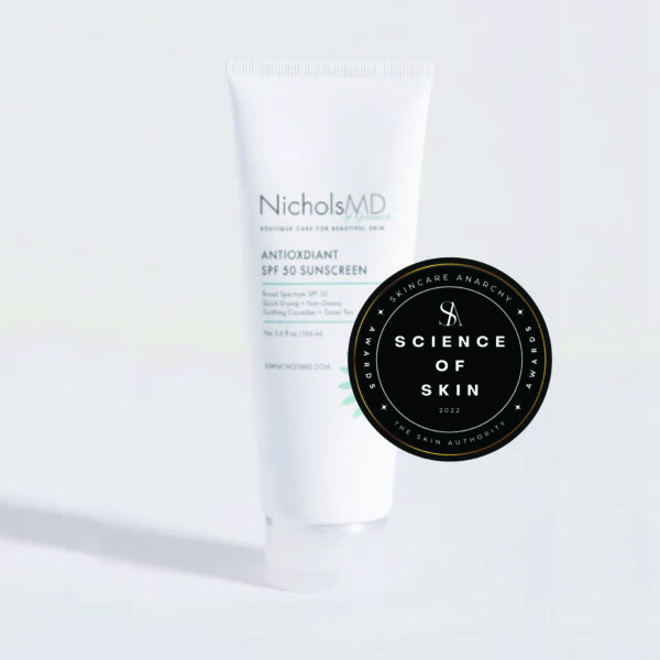 NMD SHOP Award NicholsMD Antioxidant SPF50 Sunscreen 2